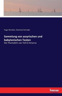 bokomslag Sammlung von assyrischen und babylonischen Texten