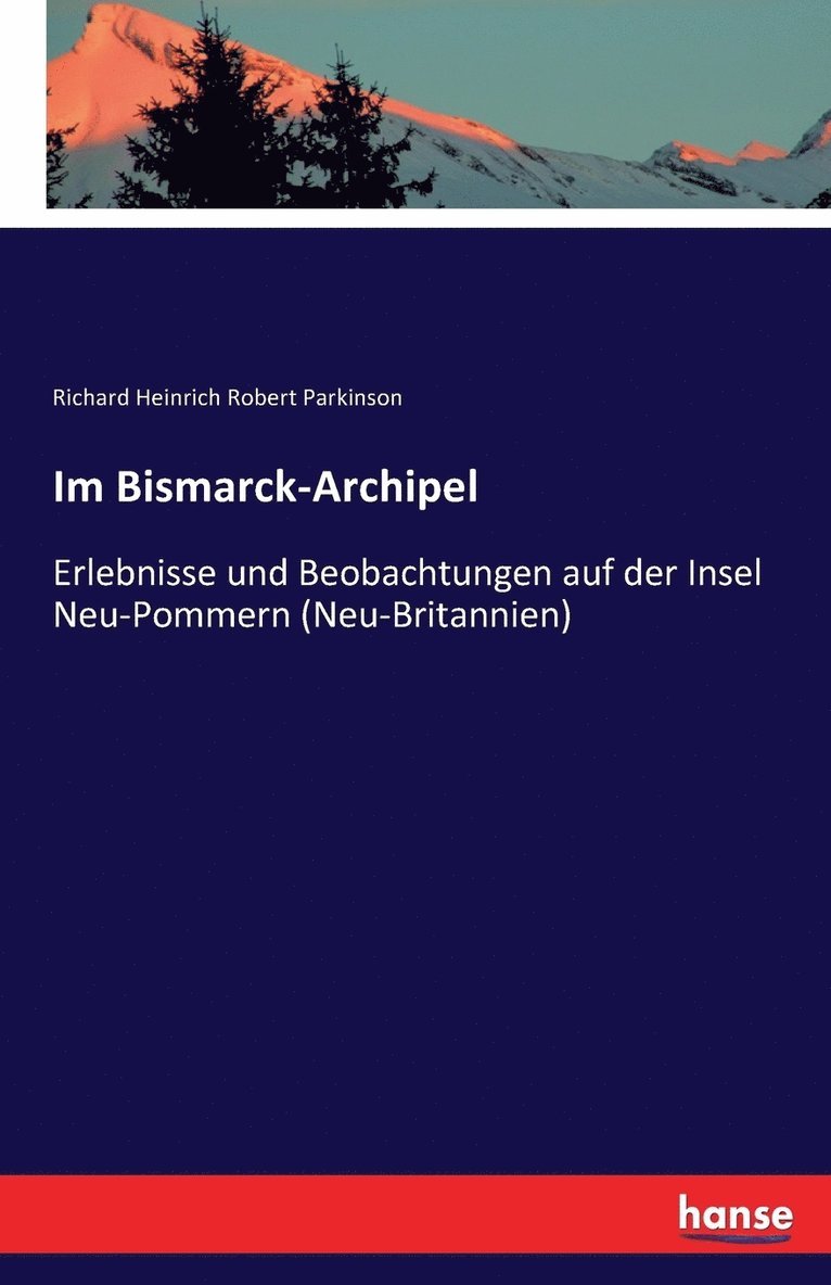 Im Bismarck-Archipel 1