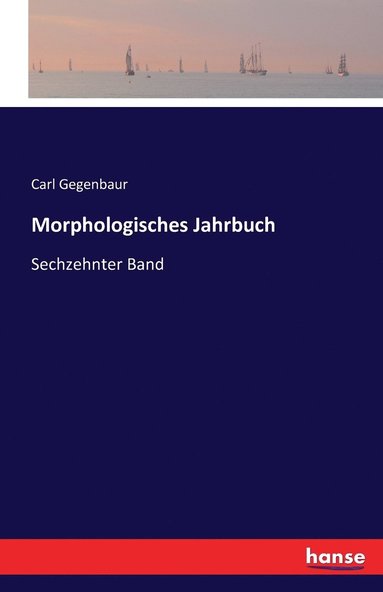 bokomslag Morphologisches Jahrbuch
