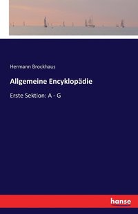 bokomslag Allgemeine Encyklopadie