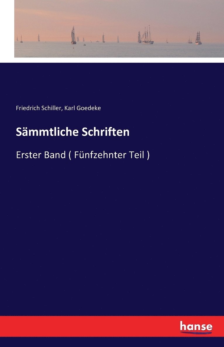 Smmtliche Schriften 1