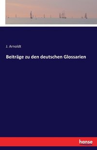 bokomslag Beiträge zu den deutschen Glossarien