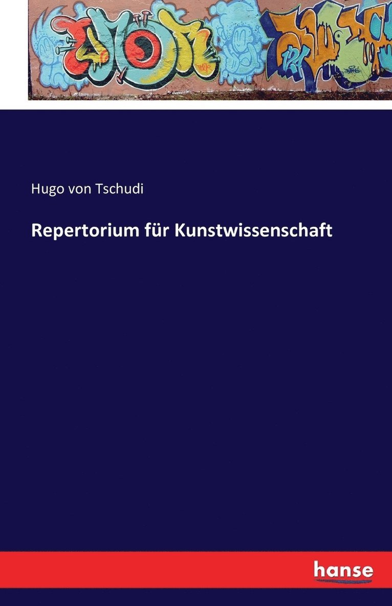 Repertorium für Kunstwissenschaft