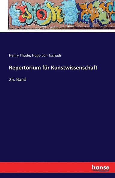 bokomslag Repertorium fr Kunstwissenschaft