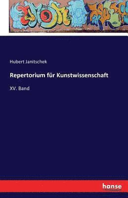 bokomslag Repertorium für Kunstwissenschaft