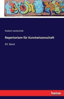 Repertorium fur Kunstwissenschaft 1