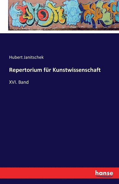 bokomslag Repertorium für Kunstwissenschaft