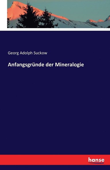 bokomslag Anfangsgrnde der Mineralogie