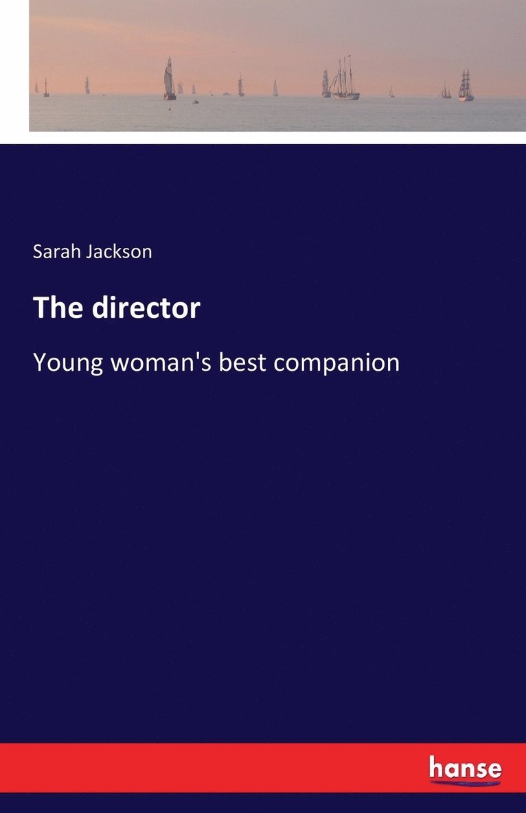Sarah Jackson - director, Häftad