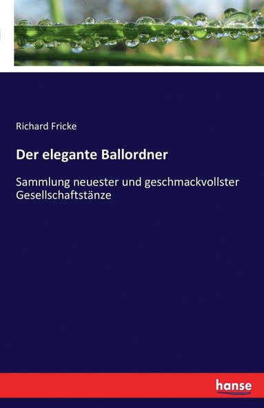 bokomslag elegante Ballordner
