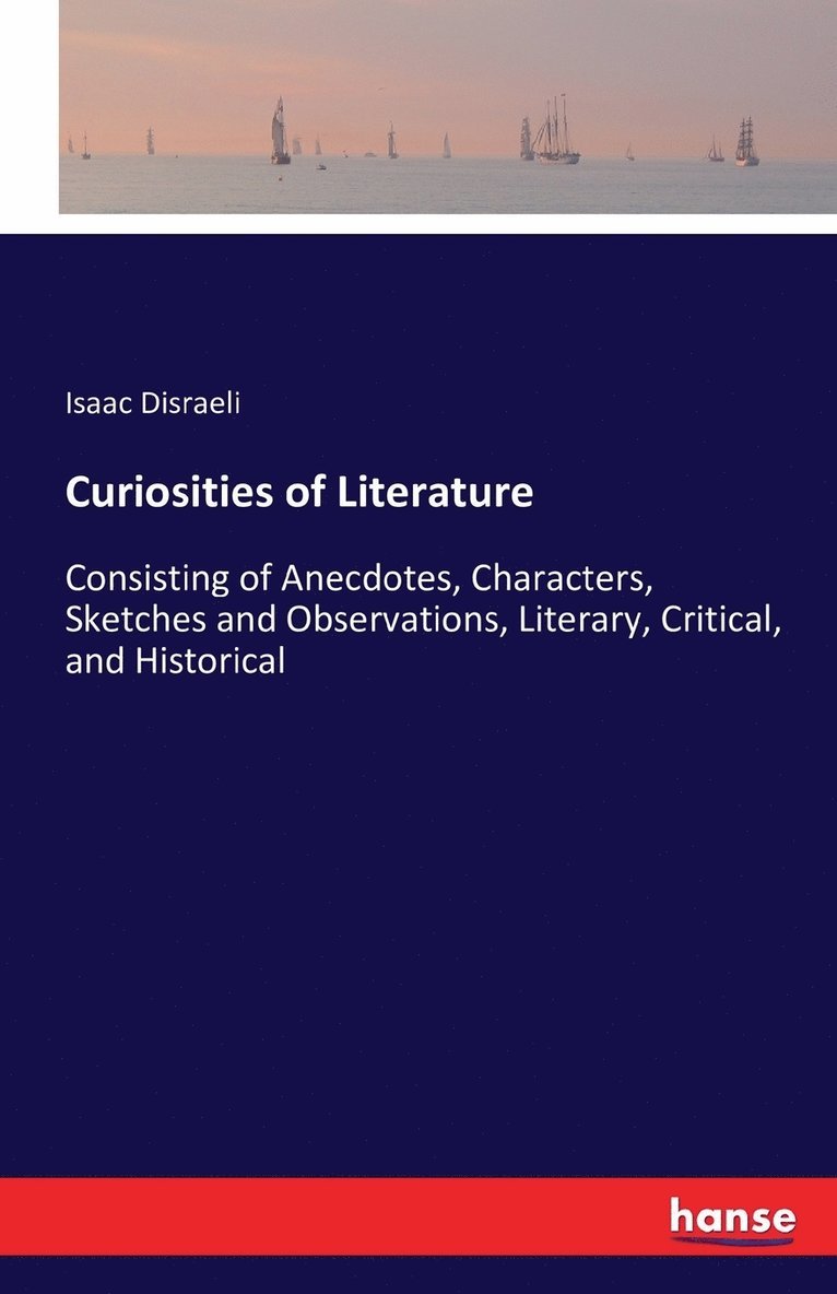 Curiosities of Literature 1