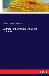 bokomslag Beitrage zur Kenntniss der Gattung Oxyrhina