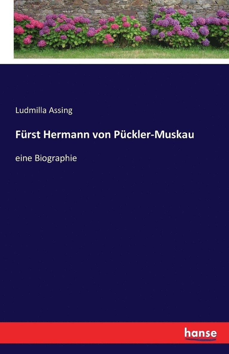 Frst Hermann von Pckler-Muskau 1