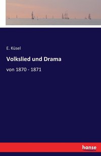 bokomslag Volkslied und Drama