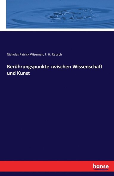 bokomslag Beruhrungspunkte zwischen Wissenschaft und Kunst