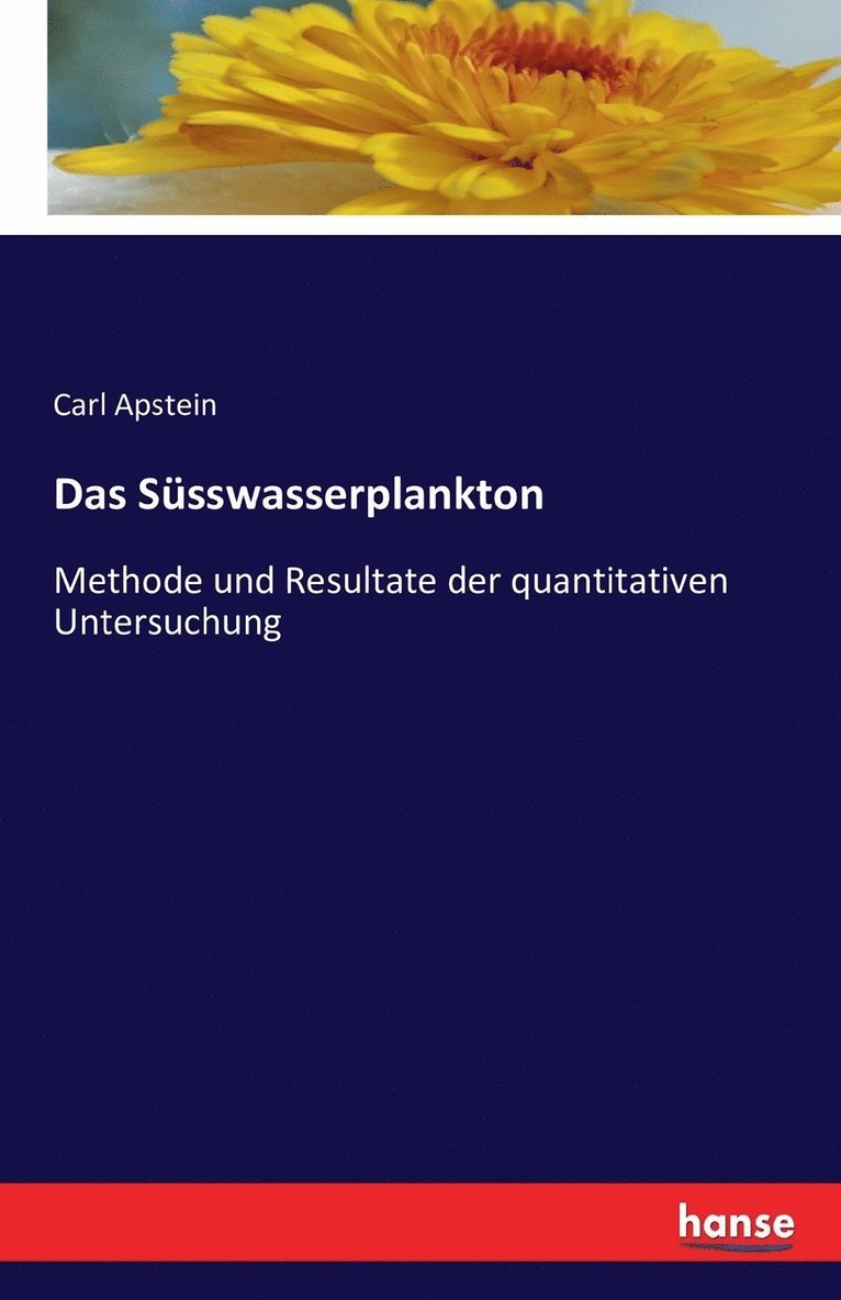 Das Ssswasserplankton 1