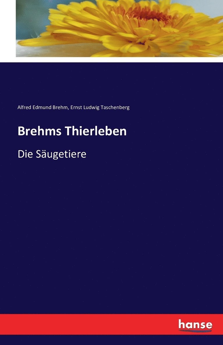 Brehms Thierleben 1