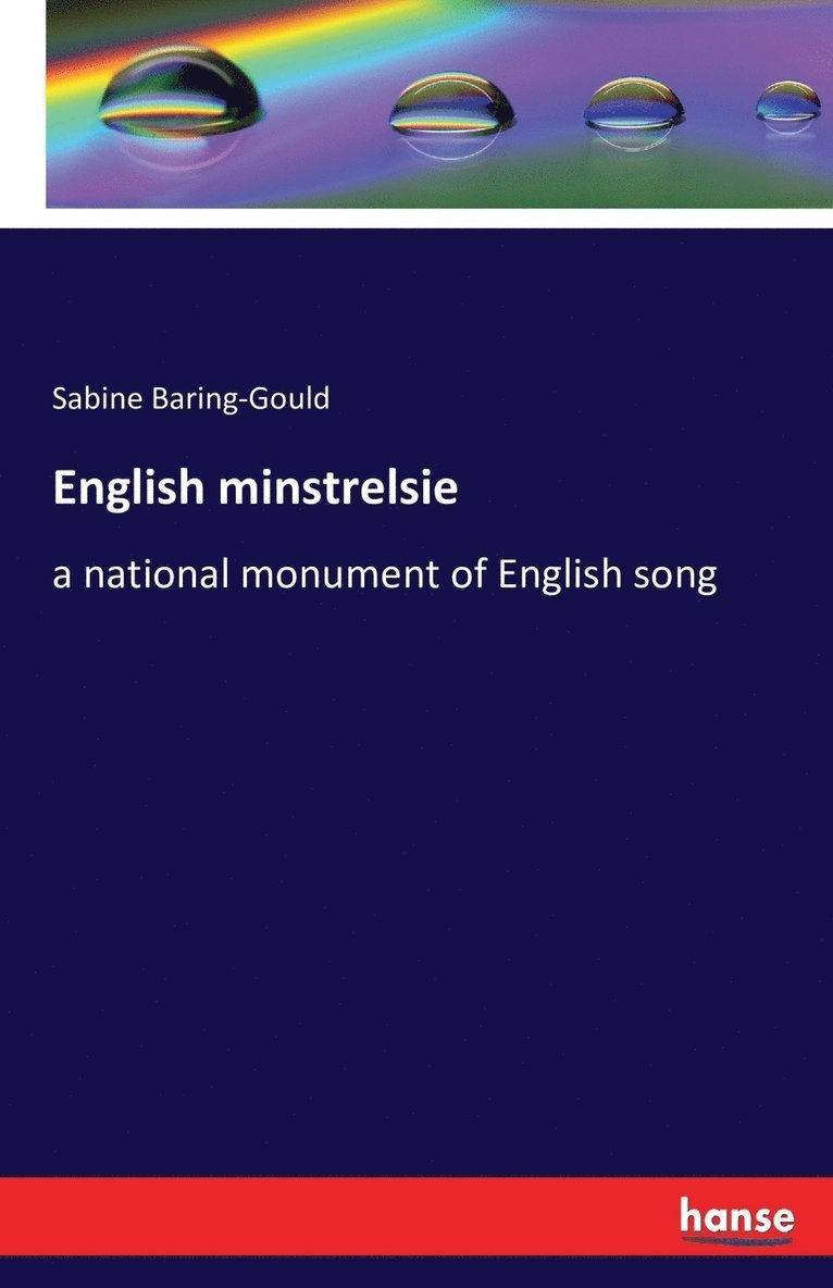 S (Sabine) Baring-Gould, Sabine Baring-Gould - English minstrelsie, Häftad
