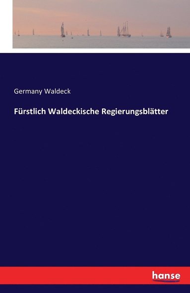 bokomslag Frstlich Waldeckische Regierungsbltter