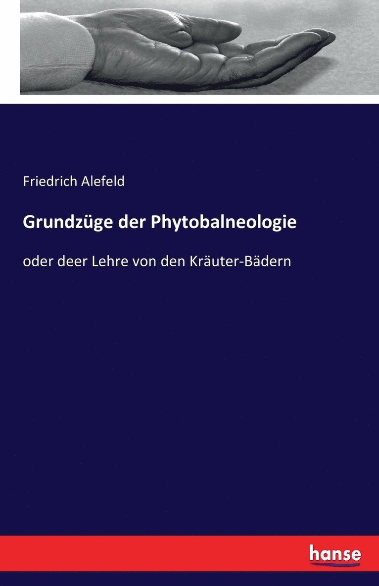 Grundzüge der Phytobalneologie