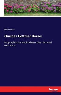 bokomslag Christian Gottfried Koerner