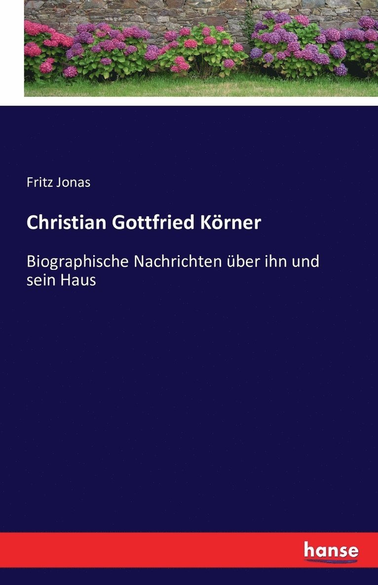 Christian Gottfried Krner 1