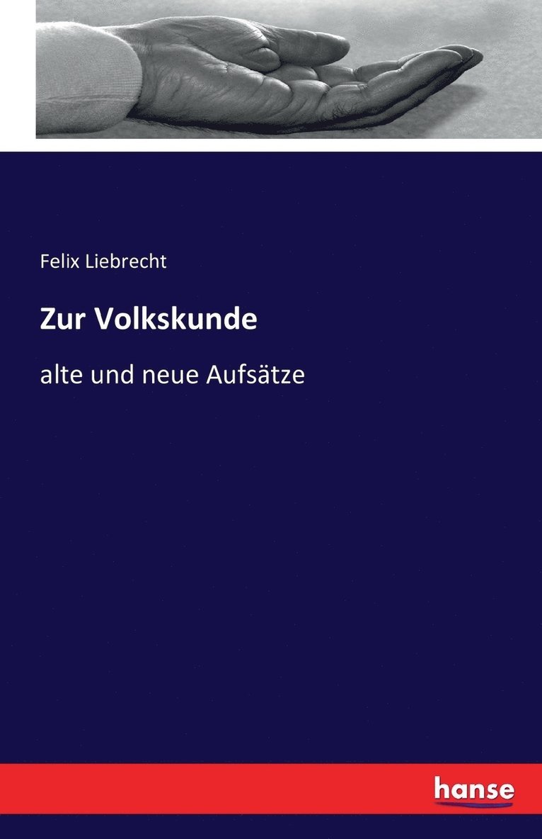 Zur Volkskunde 1