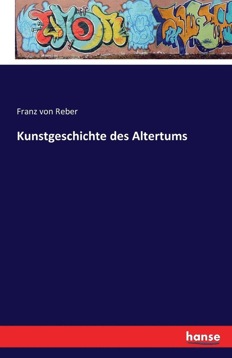 Kunstgeschichte des Altertums 1