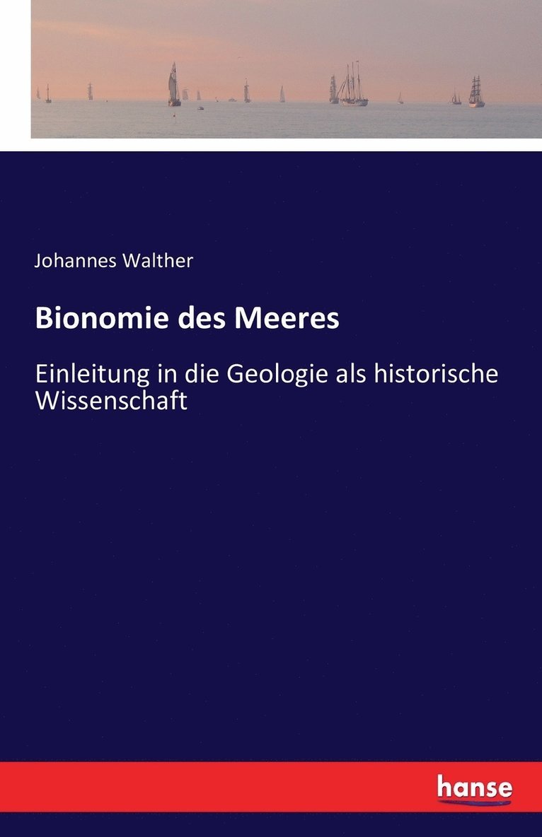 Bionomie des Meeres 1