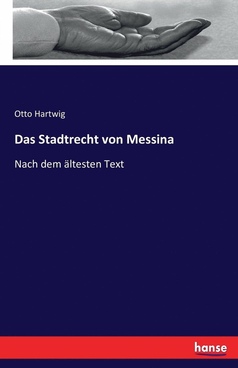 Das Stadtrecht von Messina 1