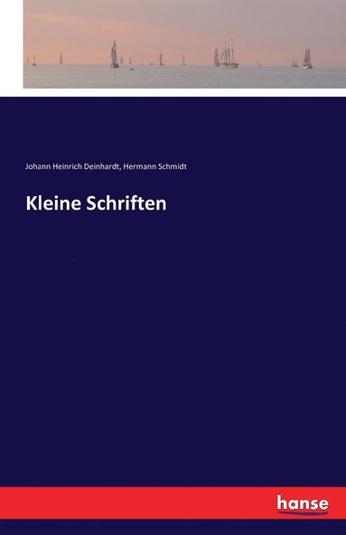 bokomslag Kleine Schriften