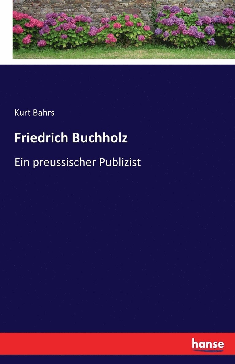 Friedrich Buchholz 1