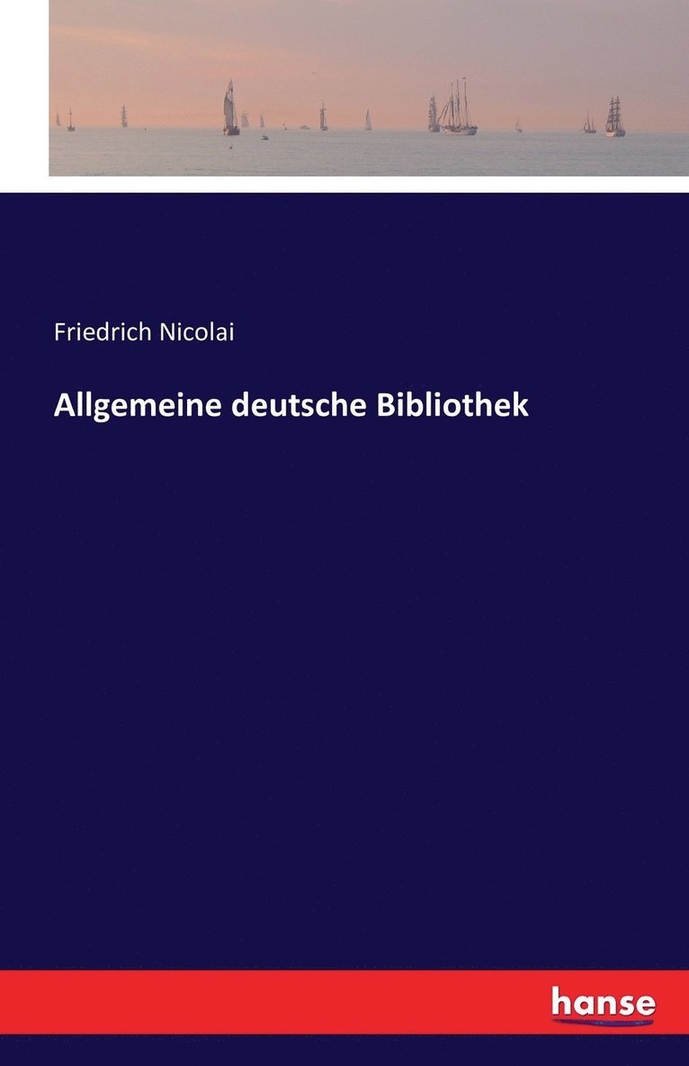 Allgemeine deutsche Bibliothek 1