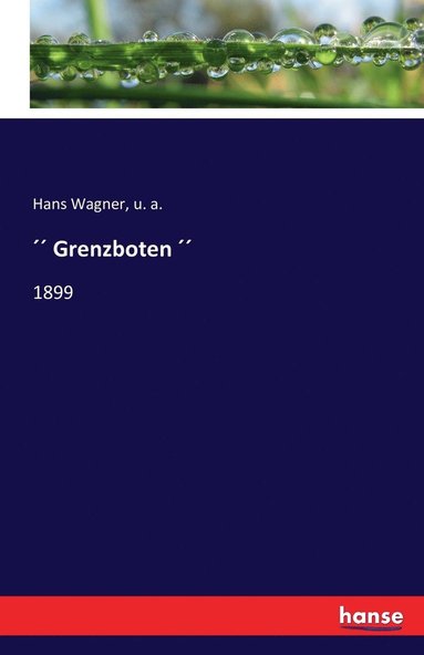 bokomslag ¿¿ Grenzboten ¿¿