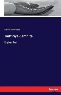 bokomslag Taittiriya-Samhita