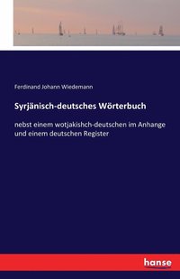 bokomslag Syrjanisch-deutsches Woerterbuch