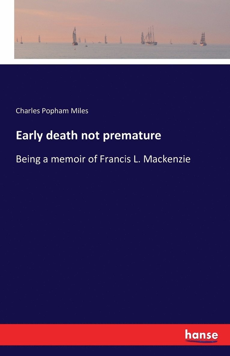 Early death not premature