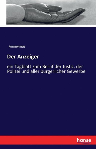 bokomslag Der Anzeiger