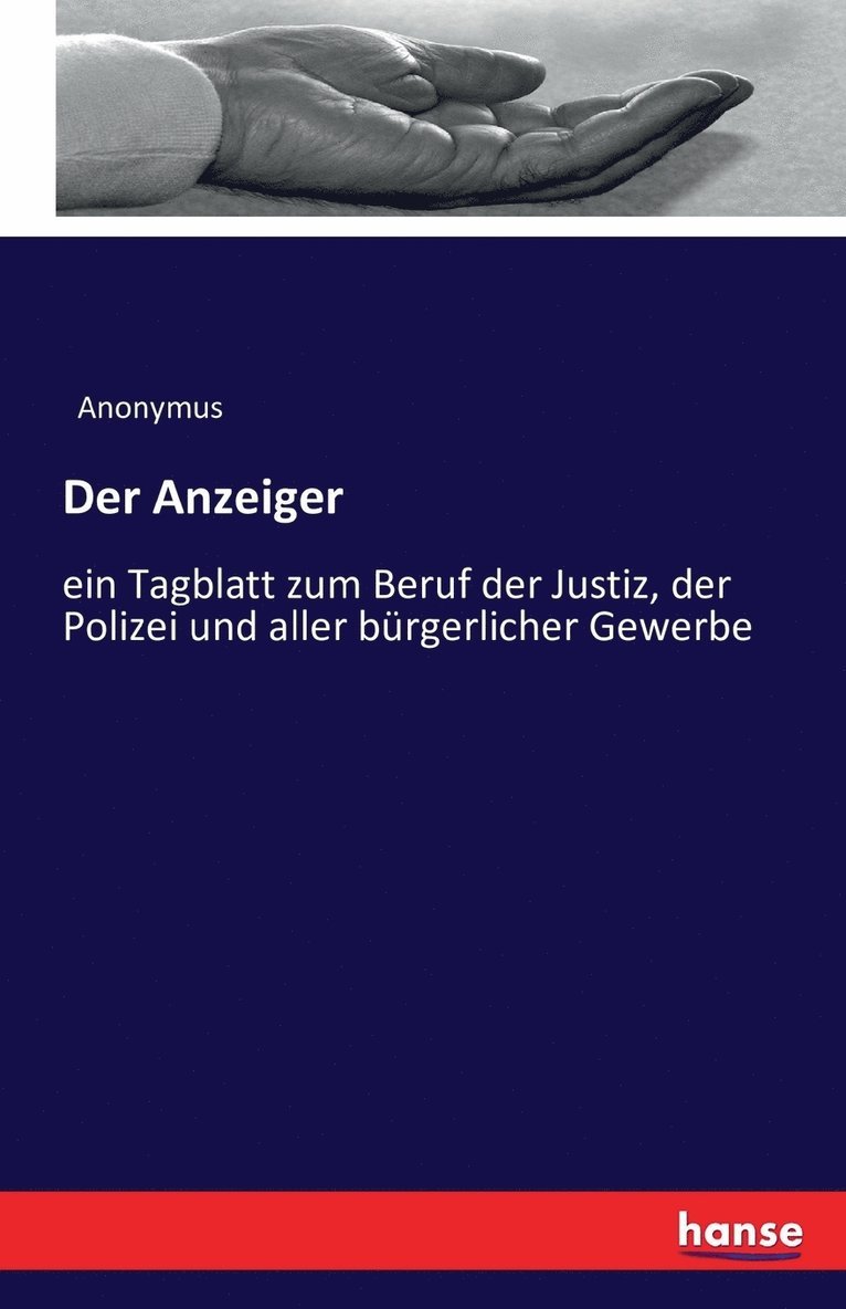 Der Anzeiger 1