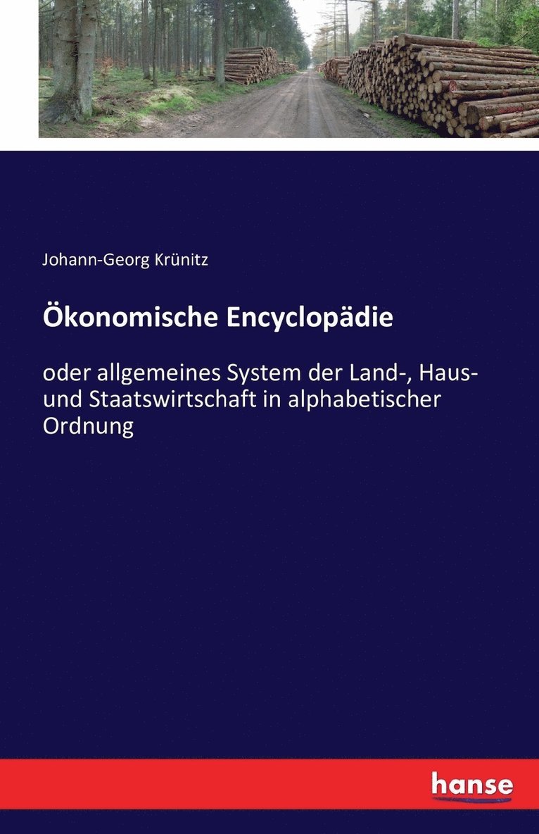 Ökonomische Encyclopädie