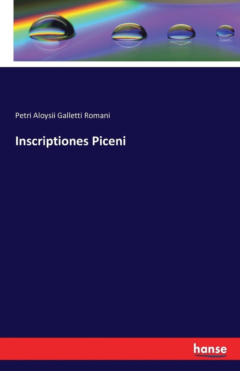 Inscriptiones Piceni 1