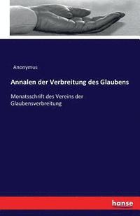 bokomslag Annalen der Verbreitung des Glaubens