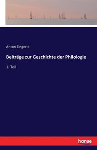 bokomslag Beitrage zur Geschichte der Philologie