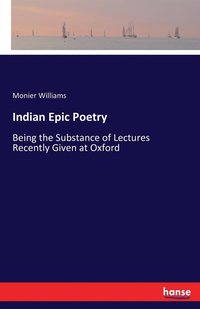 bokomslag Indian Epic Poetry