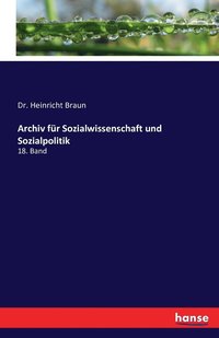 bokomslag Archiv für Sozialwissenschaft und Sozialpolitik