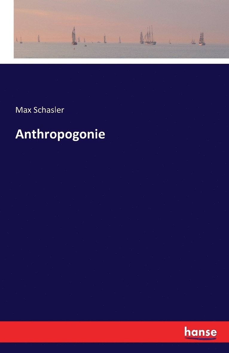 Anthropogonie 1