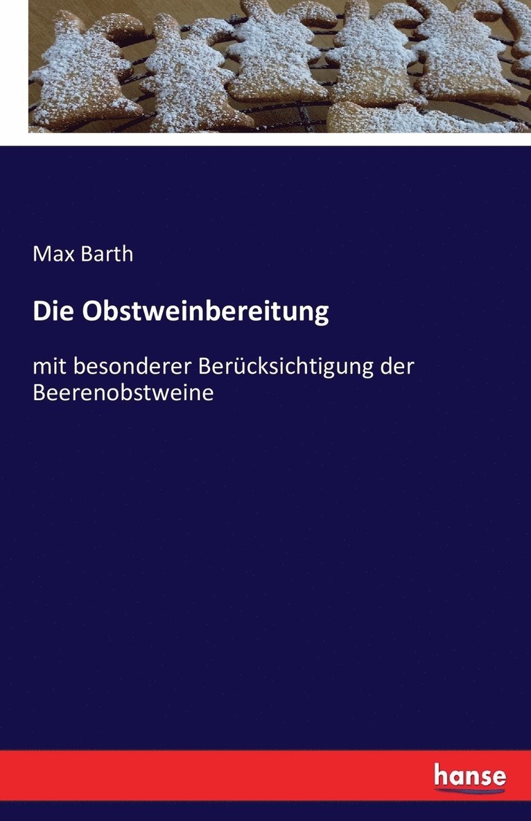 Die Obstweinbereitung 1