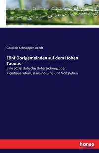 bokomslag Fünf Dorfgemeinden auf dem Hohen Taunus