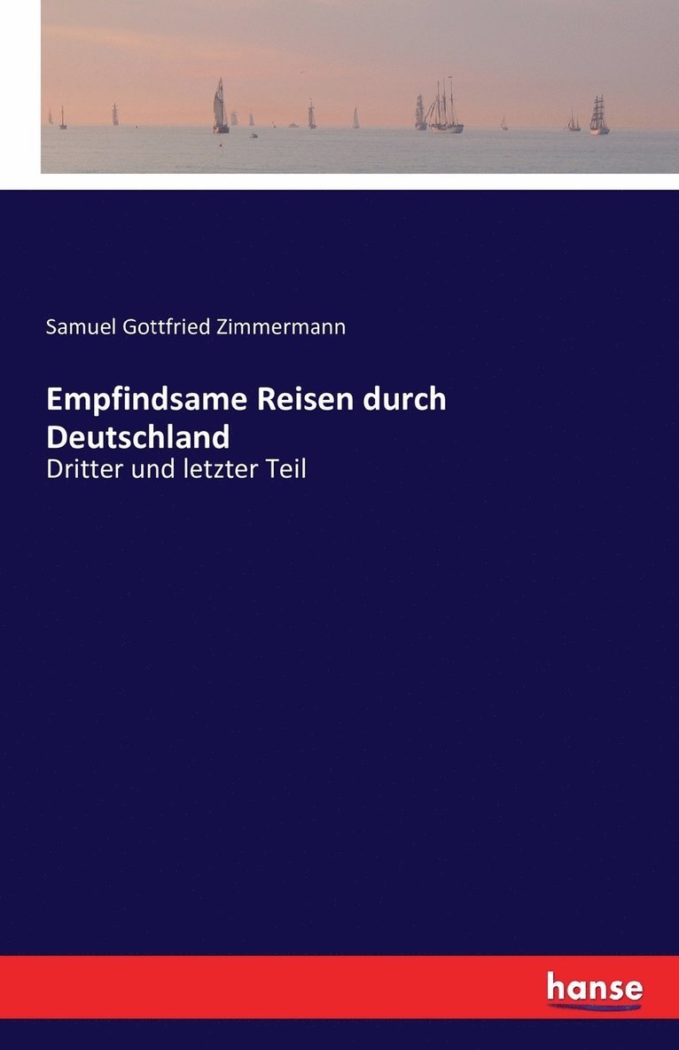 Empfindsame Reisen durch Deutschland 1