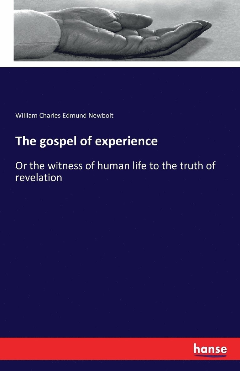 William Charles Edmund Newbolt - gospel of experience, Häftad